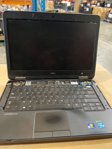 DNL DELL LATITUDE E5440- NO CHARGER- NO HARD DRIVE- MISSING SOME PARTS BUT OVERALL GOOD SHAPE