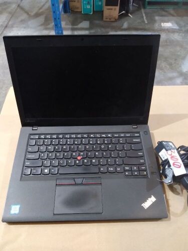 ThinkPad Lenovo T460 | No HardDrive | SN: PC-OFUCJF | +Charger | No Battery, has Minor Scratches and scuff marks