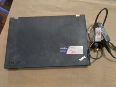 ThinkPad Lenovo T520 | No HardDrive | SN: R9-M0D3W | +Charger | Minor scratches and scuff marks. Missing 1 back screw. - 2