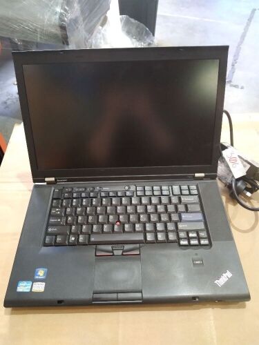 ThinkPad Lenovo T520 | No HardDrive | SN: R9-M0D3W | +Charger | Minor scratches and scuff marks. Missing 1 back screw.