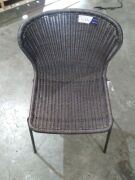 DNL Basket weave chair x1 please refer to images