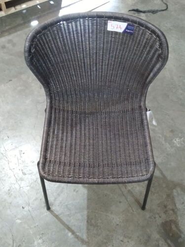 DNL Basket weave chair x1 please refer to images