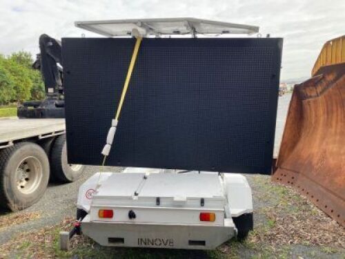 $21K Innov8 “SIZE C” 2020 FULL COLOUR VIDEO MESSAGE BOARD TRAILER