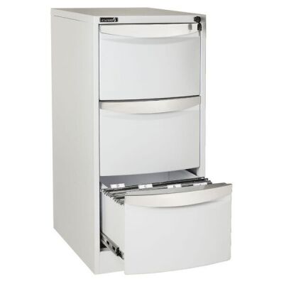 Stilford 3 Drawer Filing Cabinet White JBSTIL3DWE