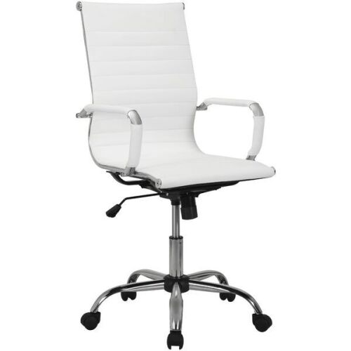 Franklin Medium Back Chair White OTFRAN2MBW