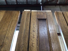 4 x oak Veneered panels stock to MDF - 3