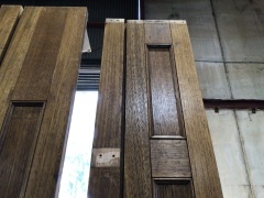 4 x oak Veneered panels stock to MDF - 6