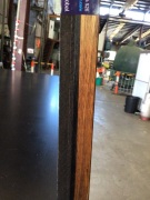 4 x oak Veneered panels stock to MDF - 9