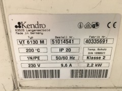 Kendro Type: VT6130M Heraeus Vacutherm Oven
200°C Capacity - 4