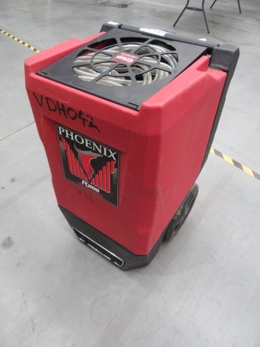 Dehumidifier
Phoenix 
Model: R200 LGR
240 Volt
500 x 750 x 850mm H