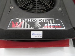 2 x Low Profile Air Movers
Phoenix
Model: Radial Air Mover
240 Volt
400 x 500 x 220mm H - 7