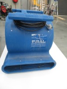 Carpet Dryer
Fral
Model: FAM700
240 Volt
400 x 500 x 480mm H - 2