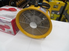 Power Fan with Industrial Extraction Hose
Dynabreeze
Model: Power Fan 300
240 Volt
320 x 390 x 380mm H - 2