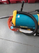Back Pack Vacuum Cleaner
Clean Tech
Serial No: 324624
1200 Watt
240 Volt
with Hose, Wand & Floor Tool - 2