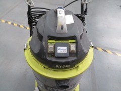 Industrial Wet & Dry Vacuum Cleaner
Ryobi
Model: VC60HDARG
240 Volt
No Hose or Tool - 2