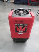Dehumidifier
Phoenix 
Model: R200 LGR
240 Volt
500 x 750 x 850mm H - 6