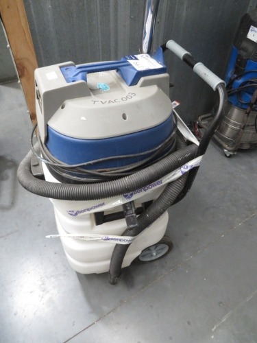 Wet & Dry Vacuum Cleaner
Make unknown
Model: SL 604
with Hose, Wand & Floor Tool
240 Volt