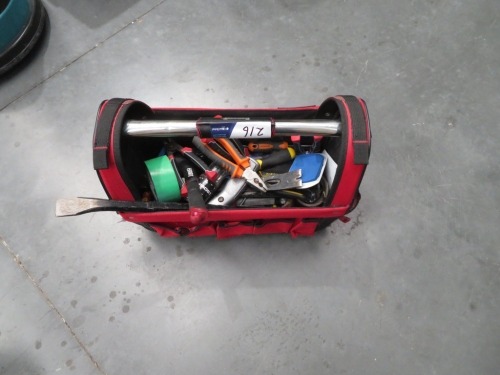 Sidchrome Tool Bag with assorted Tools