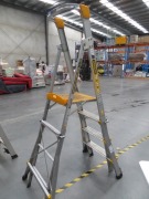 Gorilla Adjustable Platform Ladder, adjustable height 4', 5' & 6'
SWL: 150Kg