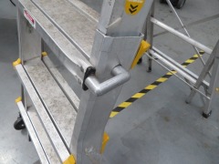 Gorilla Adjustable Platform Ladder, adjustable height 4', 5' & 6'
SWL: 150Kg - 6