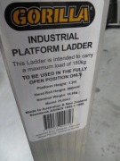Gorilla Platform Ladder
Model: PL004-1
SWL: 150Kg
Platform Height: 1200mm - 3