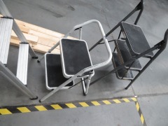 3 x Assorted Small Step Ladders
Various sizes - 2
