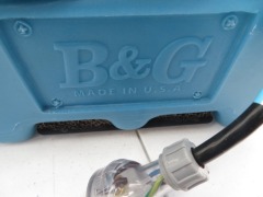 B&G Equipment Mister/Fogger
Model: 2600
240 Volt - 3