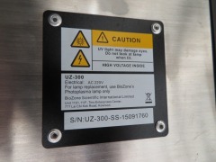 Biozone Air Purifier
Model: UZ-300
Stainless Steel Case
240 Volt - 4