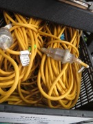 11 x Assorted Electrical Extension Leads