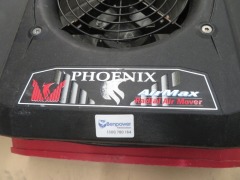 2 x Phoenix Air Max Radial Air Mover, 240 Volt - 3