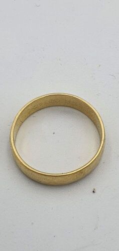 Mens 18ct Gold Ring