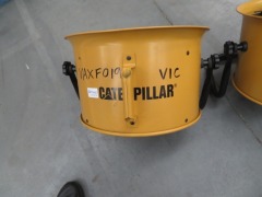 2 x High Velocity Drum Air Circulators
Caterpillar
Model: HVDAC
500 x 250 x 500mm H - 2