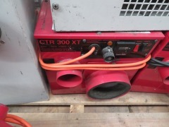 Pallet containing Faulty Units comprising;
2 x Corroventa CTR300XT Dehumidifiers
2 x Corroventa CTR500XT Dehumidifiers
2 x Munters Desiccant Units, MR240
1 x Munters Desiccant Units, MR270
(All failed electrical compliance test, require attention) - 6