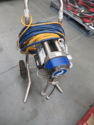 Storch Airless Spray Unit Model: LP690240 Volt Motor, Hoses, Gun, Leads & Trolley Earth Fail Fault Condition unknown