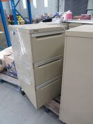 4 x 3 Drawer Filing Cabinets on Pallet - 2
