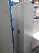 6 Door Locker Set, Metal Elite Built, 1150 x 450 x 1800mm H
2 x 2 Door Lockers, 600 x 460 x 180mm H, Namco - 2