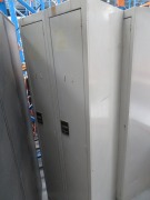 6 Door Locker Set, Metal Elite Built, 1150 x 450 x 1800mm H
2 x 2 Door Lockers, 600 x 460 x 180mm H, Namco - 3