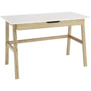 Arken Timber 1 Drawer Semi Assembled 1200mm Desk OTARKENDSK