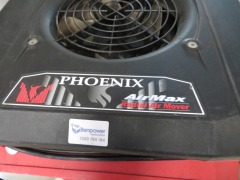 2 x Phoenix Dehumidifiers
Model: R200
240 Volt
1 x Phoenix Air Max Radial Air Mover
(All Require repair)
Condition unknown - 3
