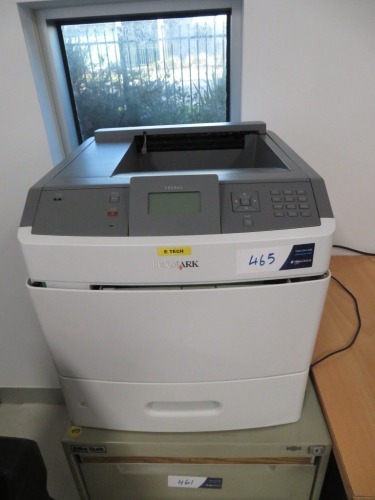Lexmark Laser Printer
Model: T654DN
240 Volt