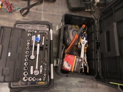 Ryobi Multi Pack Tool Box & assorted Tools - 3