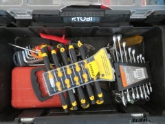 Ryobi Multi Pack Tool Box & assorted Tools - 6