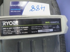 Ryobi Wet & Dry Vacuum Cleaner
RVC 1530 IPTG
240 Volt - 3