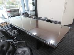 Boardroom Table, 10 x Chairs & Credenza - 2