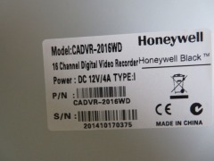 Honeywell Black 16 Channel Digital Video Recorder
Model: CADVR2016WD
with Power Supply - 3