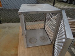 Gas Cage, Aluminium, 720 x 870 x 970mm H - 2