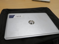 Hewlett Packard Computer
Model: Elite Book Folio 1040 G3
Core i7 V Pro
with Power Lead & Carry Bag - 4