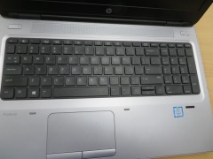 Hewlett Packard Computer
Model: ProBook 650 G3
Core i7 8th Gen
with Power Supply & Lead - 5