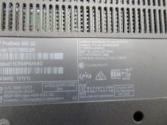 Hewlett Packard Computer
Model: ProBook 650 G3
Core i5 7th Gen
with Power Supply & Lead - 7
