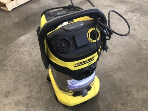 Karcher WD 6P Premium wet/dry vac, missing tube and hose